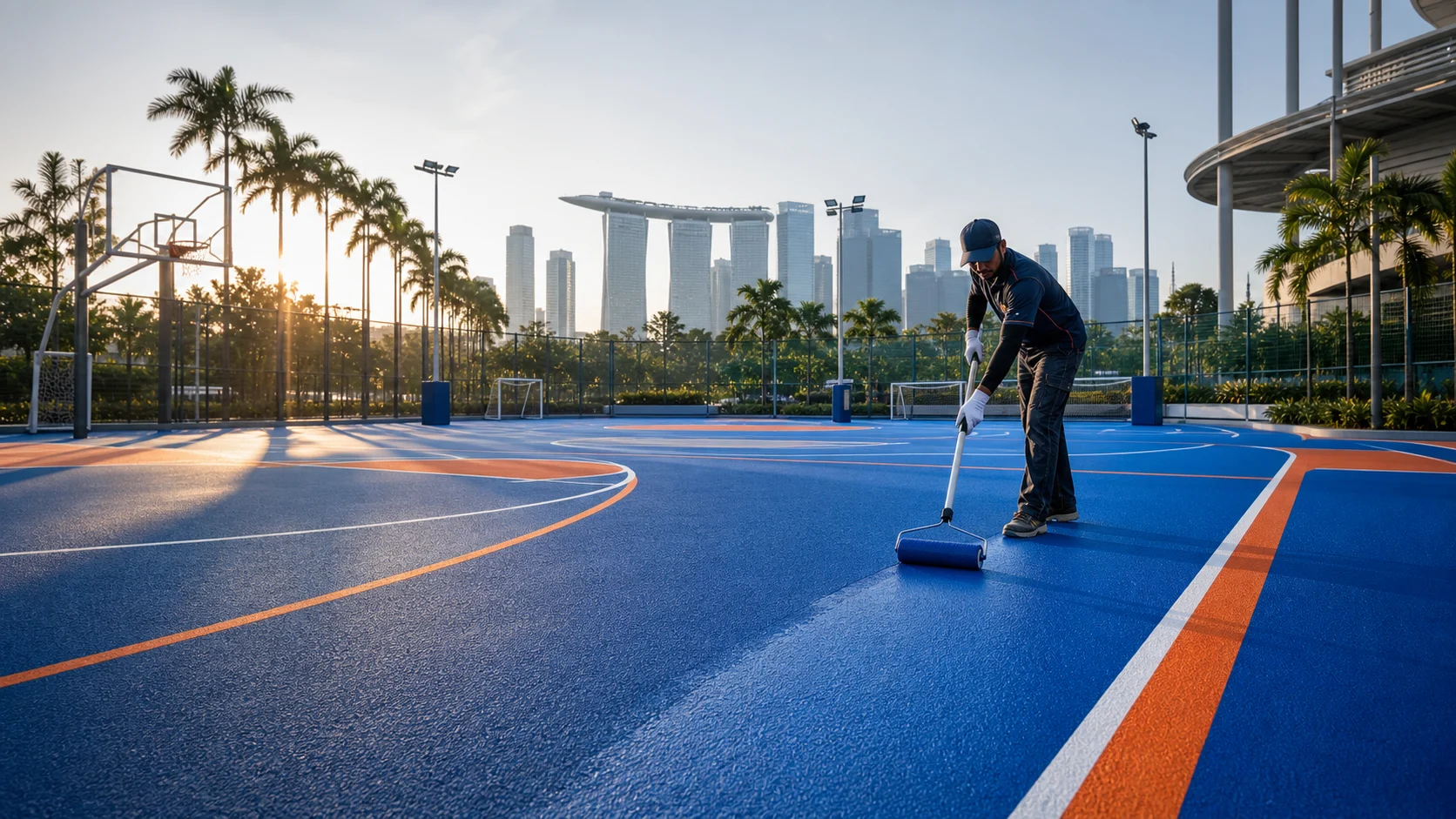 Representative application environment for Rayson CourtFlex AC25