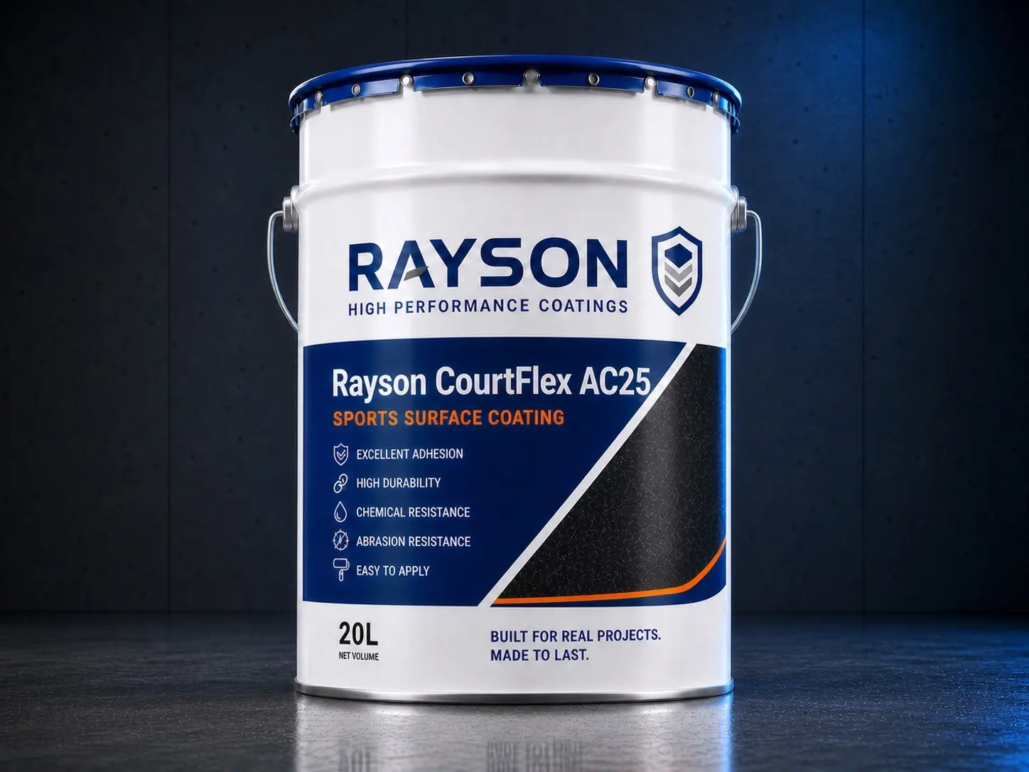 Rayson CourtFlex AC25 — Sports & court coatings