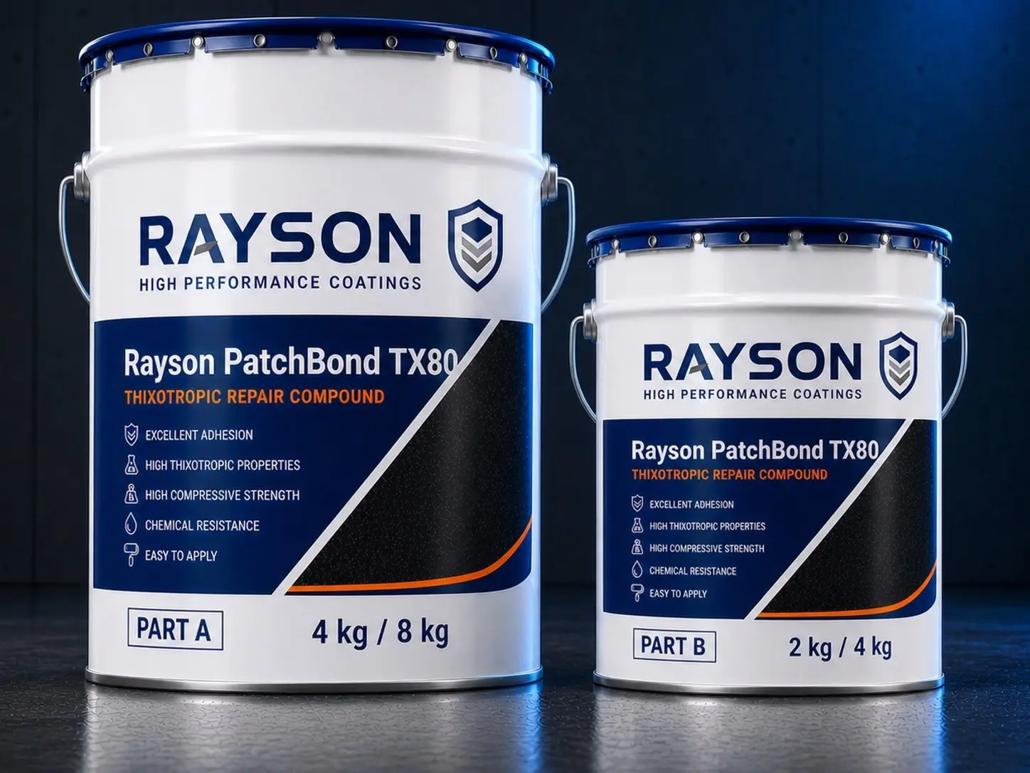 Rayson PatchBond TX80 — Repair mortars & compounds